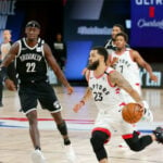 NBA – Le méchant tacle de Fred VanVleet en direction des Nets