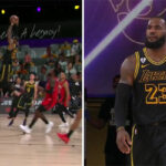 NBA – LeBron et Caruso font le show avec deux énormes alley-oops !