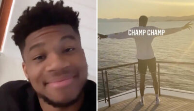 NBA – Giannis ne lâche plus son frère après le titre des Lakers !