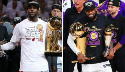 NBA – LeBron des Lakers contre celui du Heat, qui gagne ? Le King répond !