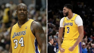 NBA – Shaquille O’Neal dévoile la ligne de stats qu’il ferait contre Anthony Davis