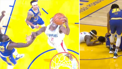 NBA – La très vilaine faute de Draymond Green sur Kawhi