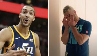 NBA – Rudy Gobert rend fou les Américains avec sa reprise de JUL