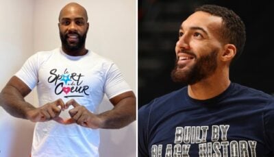 NBA – Le génial message de Teddy Riner pour Rudy Gobert !