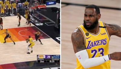 NBA – LeBron met Gobert à terre… mais se rate complètement !