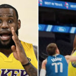 NBA – LeBron réagit au gros poster de Draymond sur Doncic