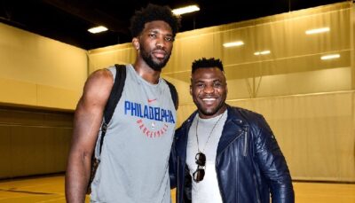 NBA – Le mot en français français de Joel Embiid à Francis Ngannou