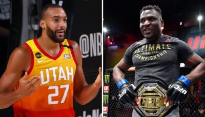 NBA – Rudy Gobert réagit à l’énorme KO de Ngannou au 2ème round !