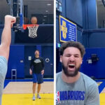 NBA – La séquence folle de Klay Thompson à l’entraînement