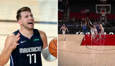 NBA – La passe totalement folle réussie par Luka Doncic !