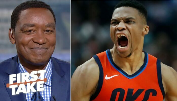 Isiah Thomas et Russell Westbrook en NBA