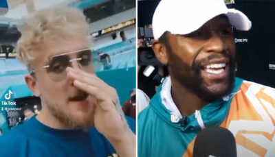 Fight – Jake Paul explique pourquoi il a volé la casquette de Mayweather