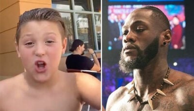 Fight – Le fils de Tyson Fury balance un giga tacle à Deontay Wilder !