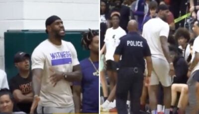 NBA – Un speaker humilie LeBron et Bronny, le King le recadre en plein match !