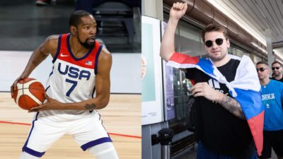 NBA  – Luka Doncic humilie Team USA à lui tout seul avec une stat folle