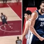 NBA/JO – Rudy Gobert pose un 360° douteux à l’ultime seconde, internet s’enflamme !