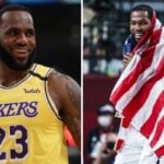 NBA/JO – Le génial hommage des joueurs de Team USA à LeBron après le titre olympique !