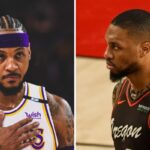 NBA – Après sa signature aux Lakers, l’énorme décla de Carmelo sur Lillard