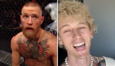 UFC – Une star humilie McGregor : « Quel homme qui se respecte demande une photo à Machine Gun Kelly ? »