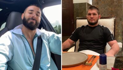 UFC – Vidéo à l’appui, Khabib envoie un message à Karim Benzema !