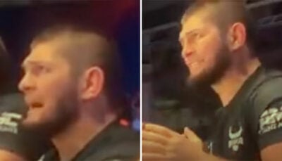 UFC – Dans un combat pour son père décédé, le comportement psychopathe de Khabib ! (vidéo)