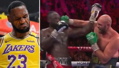 NBA – LeBron réagit à l’énorme KO de Tyson Fury sur Deontay Wilder !