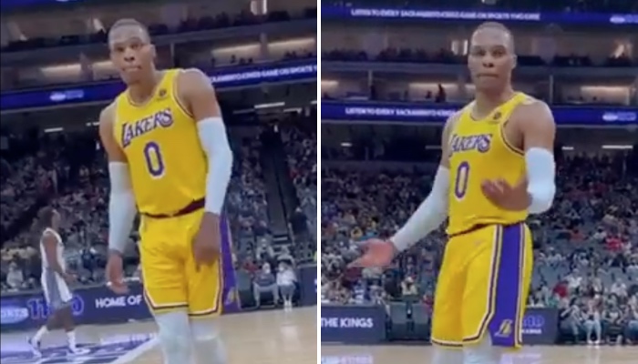 Russell Westbrook s'est pris la tête avec un fan des Kings