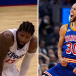 NBA – L’incroyable échange entre Curry et Paul George en plein match !