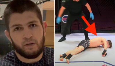 UFC – Un compatriote de Khabib tape un énorme KO en 5 secondes !