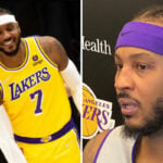 NBA – Melo révèle quel Laker lui a causé sa trace à l’oeil récemment