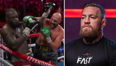 UFC – L’avis honnête de Conor McGregor sur le combat Tyson Fury vs Deontay Wilder