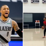 NBA – La séquence totalement folle de Damian Lillard à l’entraînement !