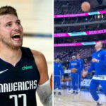 NBA – Luka Doncic marque un tir fou et jamais vu à l’échauffement !