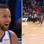 NBA – Le panier absolument surréaliste marqué par Steph Curry à 3 points !