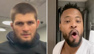 UFC – Devant Usain Bolt et Patrice Evra, la réponse épique de Khabib sur l’alcool !