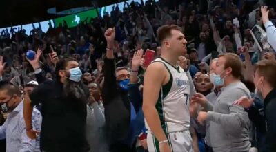 NBA – Luka Doncic claque un buzzer-beater inouï sur 3 joueurs pour la victoire !