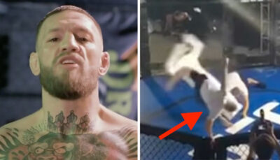 UFC – Le jour où Conor McGregor a réussi un rarissime et ultra violent 540° head kick ! (vidéo)