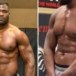 UFC – Francis Ngannou révèle sa routine hardcore pour avoir des abdos en béton !