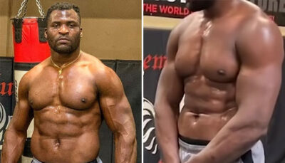 UFC – Francis Ngannou révèle sa routine hardcore pour avoir des abdos en béton !