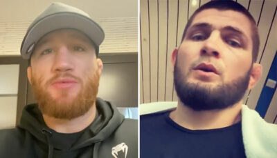 UFC – Après avoir plombé Justin Gaethje, Khabib en remet une couche !