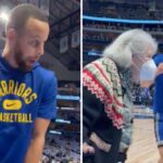 NBA – Les images virales de Steph Curry, qui sauve une vieille dame du drame