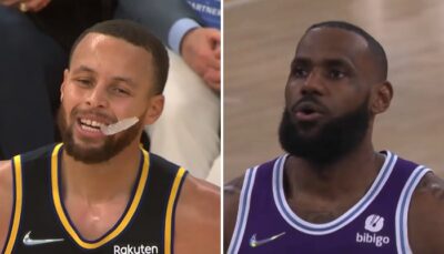 NBA – Coéquipiers avec Team USA, la scène virale entre Steph Curry et LeBron : « Il était temps ! »