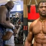 UFC – La vidéo virale de Francis Ngannou qui soulève Shaquille O’Neal, 160 kilos !