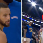 NBA – L’immense colère de Steph Curry sur le banc des Warriors !