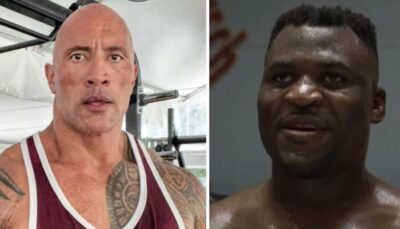 Sans détour, le colosse Francis Ngannou balance sur The Rock : « Il est balèze mais…