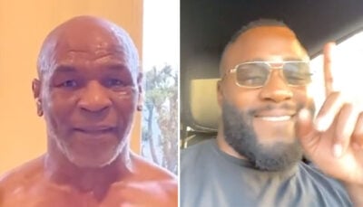 UFC 270 – Mike Tyson prend une photo avec Gradur, un détail fait le buzz !