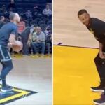 NBA – Les images virales du warm-up de Steph Curry, surhumain !