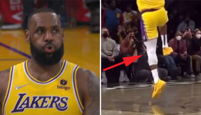 NBA – L’image flippante de la blessure de LeBron James