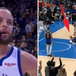 NBA – Steph Curry se fait détruire au cercle, une photo virale circule !