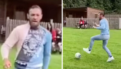 UFC – De rares images de Conor McGregor au foot refont surface ! (vidéo)